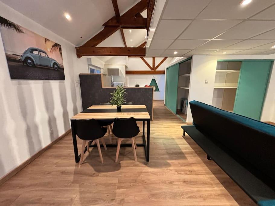 Mini-Loft, Terrasse 24M2, Internet Haut-Debit, Garage Prive Et Place De Parking Audincourt Eksteriør bilde